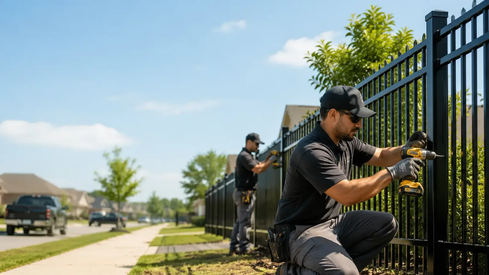 Metal Fence Installation in Ventress, LA